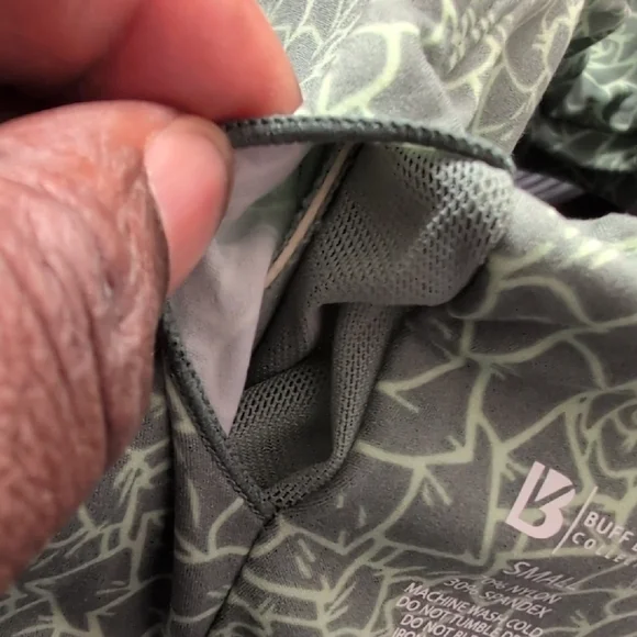 BuffBunny Collection Aloe Sports Bra Eden Green Floral Print Succulent size S - Picture 9 of 10